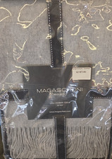 NEW MAGASCHONI HOME 100% CASHMERE THROW BLANKET 50