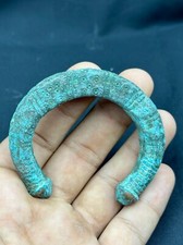Ancient near eastern old bronze bracelet indus peace 3000 years old picture
