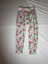 Gymboree Jogger Pink Flamingo Pants Girls Size 6 With Pockets picture