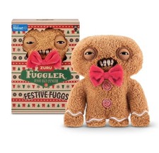 Fuggler FESTIVE FUGGS GINGERBREAD Funny Ugly Monsters Plush NEW IN HAND 2025 picture