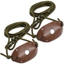 Handmade Leather Shepherd Sling Old-Fashioned Rock Thrower, 2 Pcs picture
