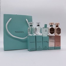 Tiffany Co 5 PC Mini Perfume Set With Tiffany Co Gift Bag picture