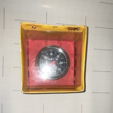 Auto Meter 3 3/4” Chrome Mech Speedometer W/trip Switch picture