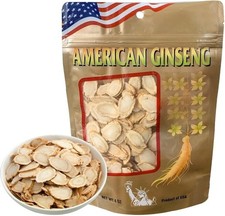 4oz-16oz 100% Hand Selected American Ginseng Slice Root Ginseng Slice 美国花旗参片 picture