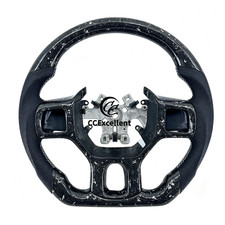 For  Dodge 2012-2018 Ram 2500 1500 real forged carbon fiber steering wheel picture