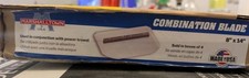 New Marshalltown M6092-L Combination Power Trowel Blades 4 Blades A Box 8” x 14” picture