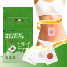 60PCS Magnetic Belly Slimming patch Natural Herbal Detox fat burning Adhesive picture