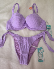 Seafolly Capri Bikini Set - Size AU-10DD    RRP $200 picture