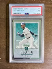 1996 Donruss Elite #70 Ken Griffey Jr /10000 HOF PSA 7 picture
