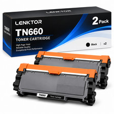 FADSOON® 2PK TN660 Toner Cartridge for HL-L2305W L2340DW L2360DW MFC-L2700DW picture