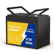 12V 100Ah LiFePO4 Lithium Battery for Solar RV Marine Off-Grid Long Lifespan CA picture
