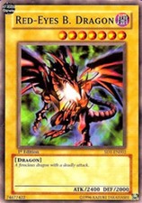 Red-Eyes B. Dragon - SD1-EN002 - Common - Unlimited Edition Damaged picture