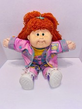 Vtg 1989 CPK Designer Line Doll #19 Head Mold Orange Hair Freckles- All Original picture