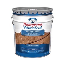 Thompson's WaterSeal Transparent ChestnutBrown Waterproof WoodStain &Sealer 5gal picture