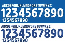 Name&Number Set For Italy Euro 2000 Home/Away Football National Team Soccer picture