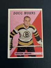1958-59 TOPPS DOUG MOHNS #50 BRUINS EXMT picture