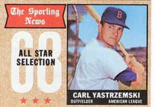 1968 Topps - Sporting News All-Stars Carl Yastrzemski #369 picture