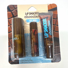 Lip Smacker Chocolate Lip Balm Trio Chocolate Scent SPF 15 Broad Spectrum picture