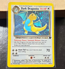Pokemon TCG Dark Dragonite 5/82 Team Rocket Holo Rare EN 2000 70 HP Stage 2 picture