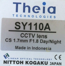 Theia SY110A CCTV 1.67mm f/1.8 3 Mp Ultra-Wide Day/Night DC Auto Iris Lens picture