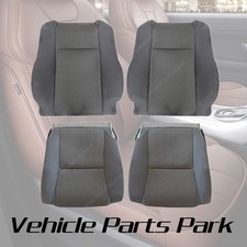 For 2009-2015 Toyota Tacoma 4-Door Driver & Passenger Cloth SEAT COVER 4PCS  picture