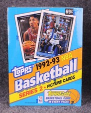 1992-93 Topps Series 2 Basketball Hobby Box ~ SEALED picture