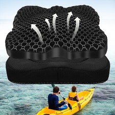 NEW-Vi Anti-Slip Kayak Seat Cushion - Double Thicken Gel Boat Cushi... Fast Ship picture
