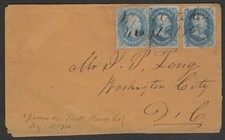 USA Stamps 19th Century Scott 63 on cover picture