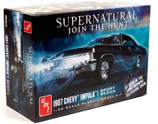 AMT 1124 1:25 Supernatural 1967 Chevy Impala Sport Sedan Model Kit picture