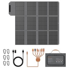 MHPOWOS 40W 80W 120W Folding Solar Panel Charger for Ecoflow River Power Station picture