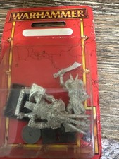 Vintage Sealed Warhammer Metal Chaos Champion Blister OOP Games Workshop Citadel picture