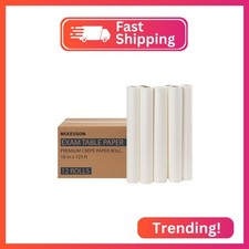 McKesson Medical Exam Table Paper Rolls, Spa, 18 in x 125 ft, 12 Rolls picture