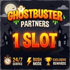 GHOSTBUSTER PARTNERS | RUSH 1 SLOT | FULL CARRY SERVICE 80K POINTS picture