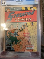 Sensation Comics #60 CGC 3.5. 1946. picture