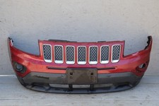 2011-2014 Jeep Compass Front Bumper Cover Grille Deep Cherry Red OEM picture