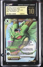 Bandai DBS Card Game CGC Pristine 10 Son Goku, Forever in Our Memories BT11-093 picture