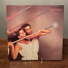 Roxy Music Flesh And Blood Viral Record VG+ picture