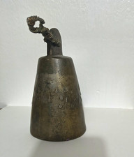 ANTIQUE - MID CENTURY COLLECTIBLE METAL BRONCE BELL 6
