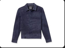 THEORY  Mens Jamie N Pkt Reece - Suede Jacket - XXL/XL - NWT picture
