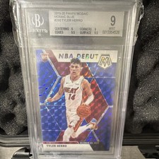Panini 2019-20 Mosaic Tyler Herro Heat NBA Debut #280 Mosaic Blue /99 RC picture