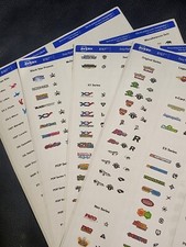 Pokémon TCG Divider Block Label - ALL EXPANSION SETS + MISC SETS INCLUDED picture