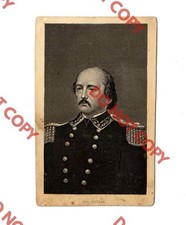 Antique c. 1870 General Benjamin Franklin Butler Civil War CDV Photo picture
