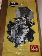Vintage  McDonald’s 1992  RARE Batman “The Penguin”  82”X 44” Large Vinyl Banner picture