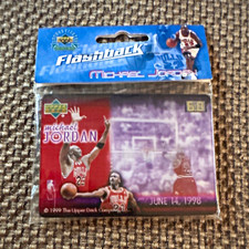 Upper Deck Flashback Michael Jordan NBA June 14 1998 The Farewell Shot picture