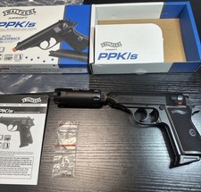 ULTRA RARE Walther PPK/S Full Metal GBB James Bond Spy WWII Hitman Tactical 007 picture