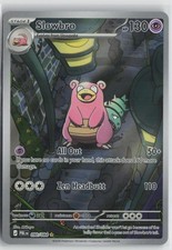 SLOWBRO 090/084 ILLUSTRATION RARE PITCH BLACK POKEMON HOLO NEAR MINT picture