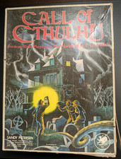Call of Cthulhu - BASIC GAME BOXED -CHAOSIUM FIRST EDITION (1981) -REDUCED picture