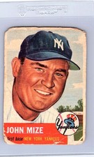 1953 Topps - Johnny Mize #77 POOR picture