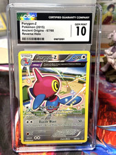 2015 POKEMON ANCIENT ORIGINS REVERSE HOLO #67/98 PORYGON-Z CGC 10 POP 1 picture