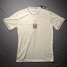 Adidas Olympique Lyonnais 2020/21 70th Anniversary Home Jersey White Size L NWT picture